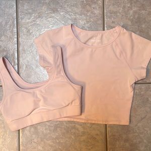 Two Piece Bundle 🌟 Azur Fit crop top and sports bra bundle